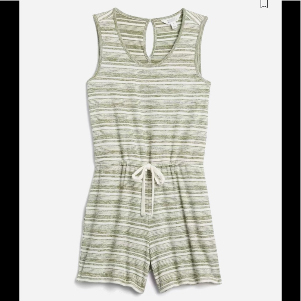 Drawstring Romper